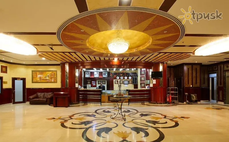 Фото отеля Al Bustan Tower Hotel Suites 3* Шарджа ОАЭ лобби и интерьер