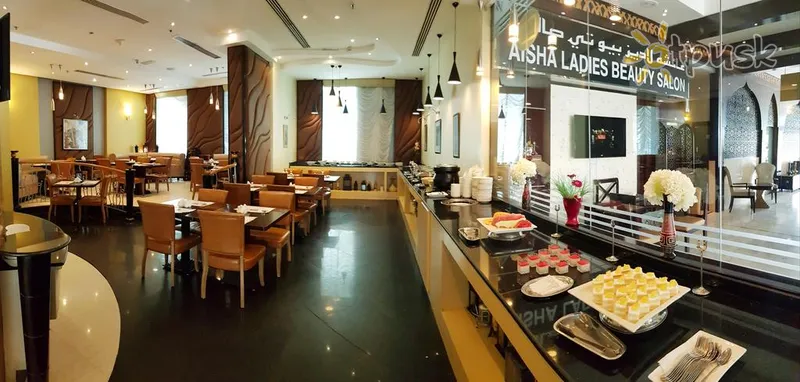 Фото отеля Al Jawhara Hotel Apartments 3* Дубай ОАЭ бары и рестораны