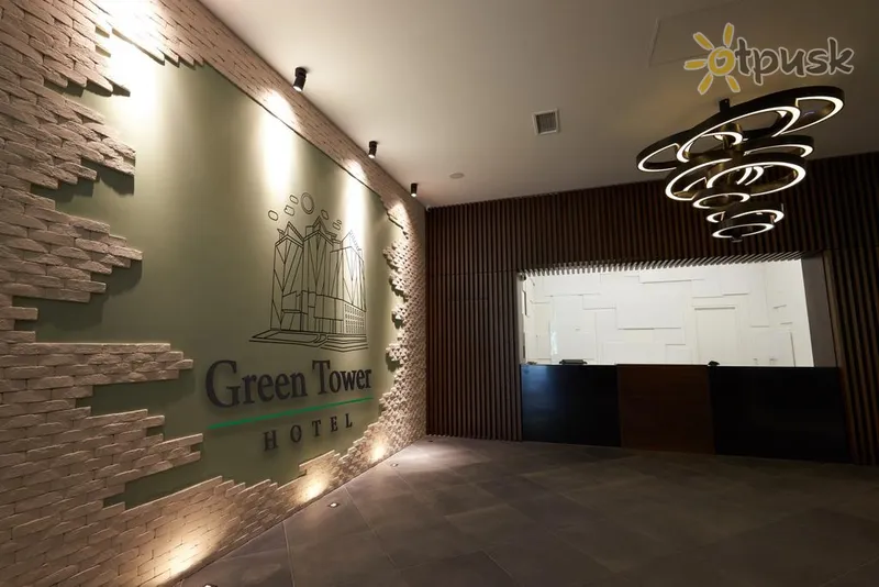 Фото отеля Green Tower Hotel 4* Тбилиси Грузия лобби и интерьер