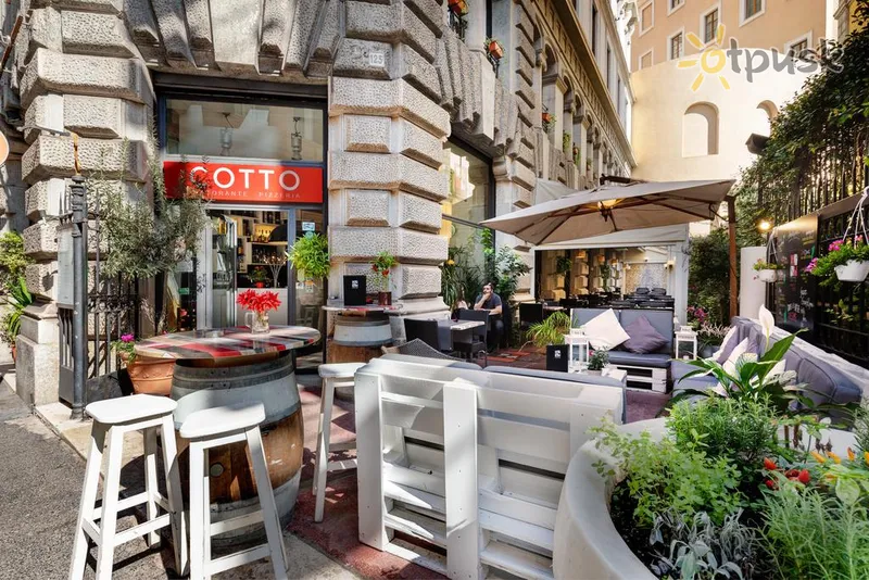 Фото отеля Dharma Luxury Hotel 4* Roma Italija barai ir restoranai