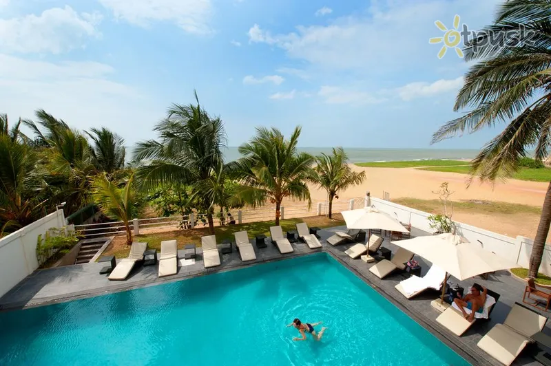 Фото отеля The Beach All Suite Hotel 4* Negombo Šrilanka pludmale