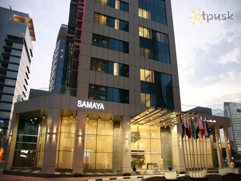 Фото отеля Samaya Hotel Deira 4* Дубай ОАЭ экстерьер и бассейны