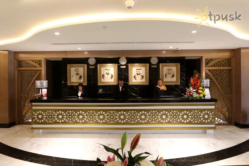 Фото отеля Samaya Hotel Deira 4* Дубай ОАЭ лобби и интерьер