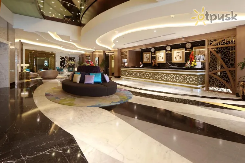 Фото отеля Samaya Hotel Deira 4* Дубай ОАЭ лобби и интерьер