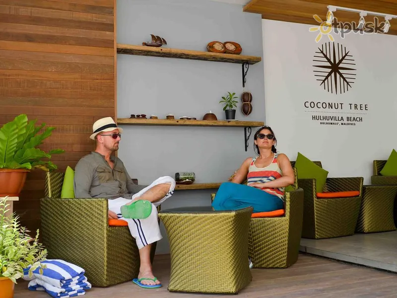 Фото отеля Coconut Tree Hulhuvilla Beach 3* Ziemeļu Males atols Maldīvija vestibils un interjers