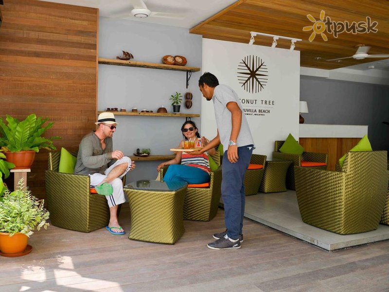 Фото отеля Coconut Tree Hulhuvilla Beach 3* Северный Мале Атолл Мальдивы лобби и интерьер