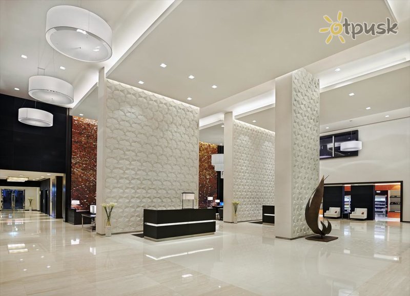Фото отеля Hyatt Place Dubai Jumeirah 4* Дубай ОАЭ лобби и интерьер
