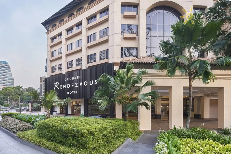 Фото отеля Orchard Rendezvous Hotel 4* Singapūras Singapūras išorė ir baseinai