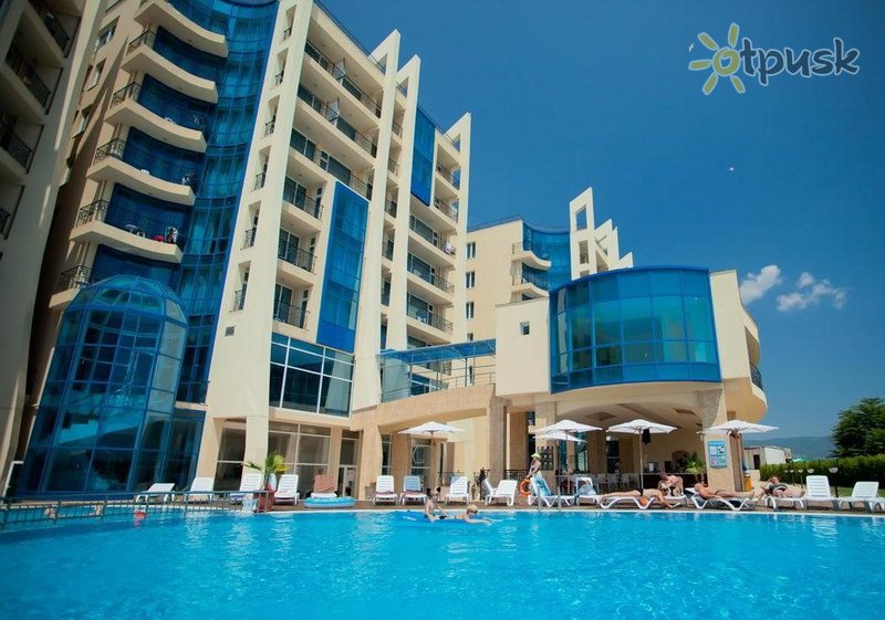 Фото отеля Blue Pearl Hotel 4* Солнечный берег Болгария экстерьер и бассейны