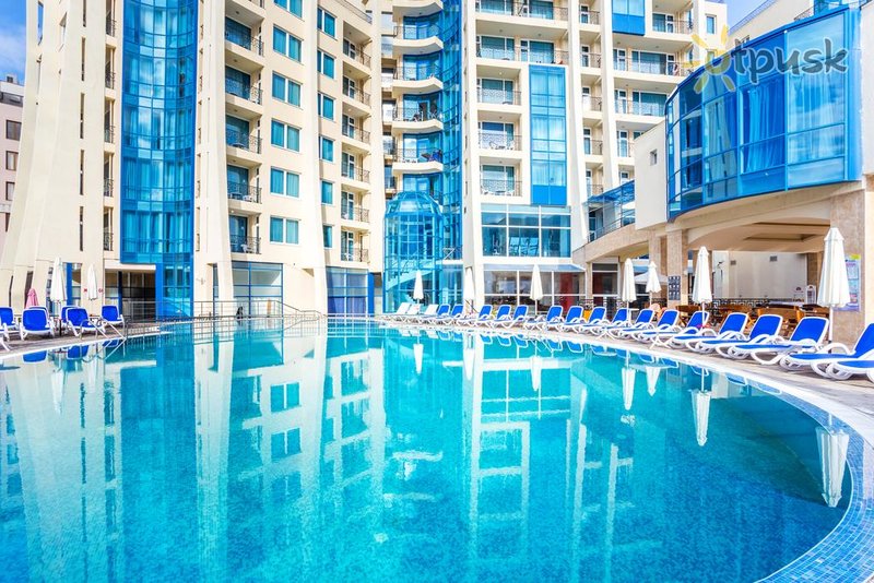 Фото отеля Blue Pearl Hotel 4* Сонячний берег Болгарія екстер'єр та басейни