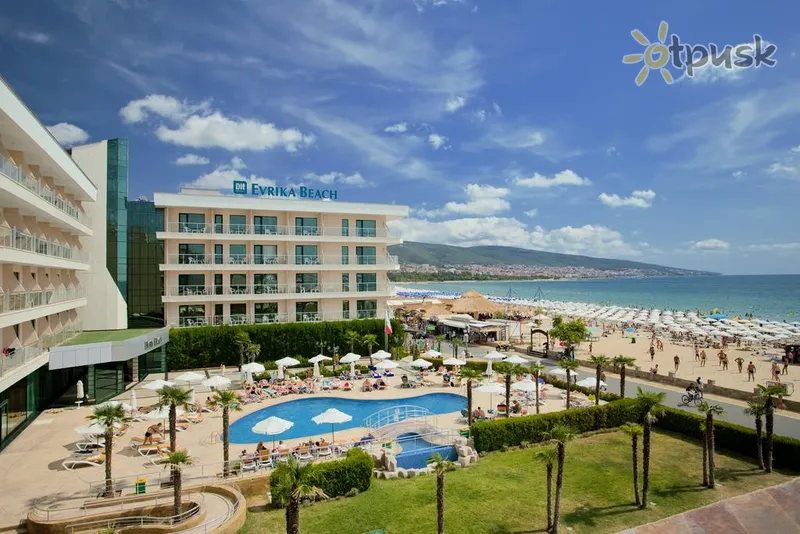 Фото отеля DIT Evrika Beach Club Hotel 4* Saulėtas paplūdimys Bulgarija išorė ir baseinai
