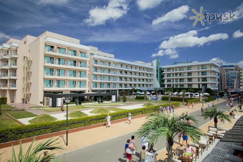 Фото отеля DIT Evrika Beach Club Hotel 4* Солнечный берег Болгария экстерьер и бассейны