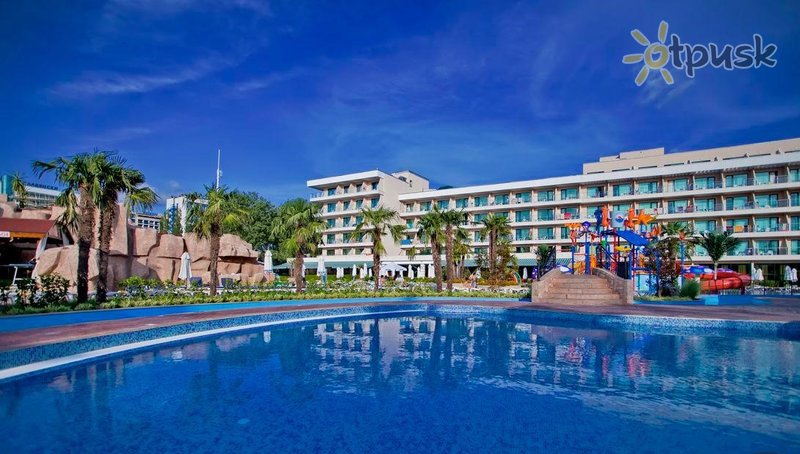 Фото отеля DIT Evrika Beach Club Hotel 4* Солнечный берег Болгария экстерьер и бассейны