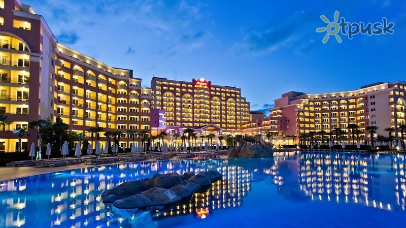 Фото отеля DIT Majestic Beach Resort 4* Солнечный берег Болгария экстерьер и бассейны