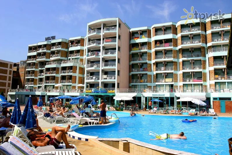 Фото отеля Дельфин 3* Saulėtas paplūdimys Bulgarija išorė ir baseinai
