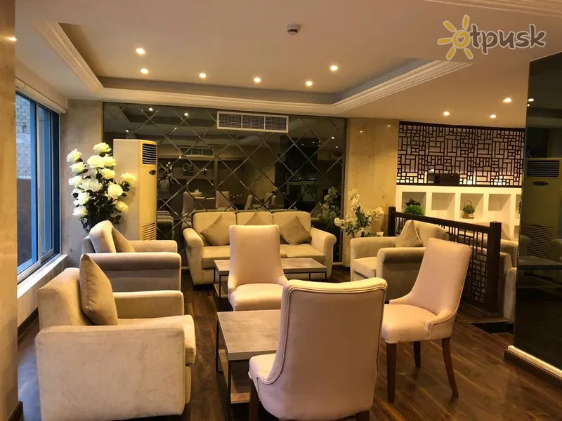 Фото отеля Al Bustan Hotel Flats 3* Шарджа ОАЭ лобби и интерьер