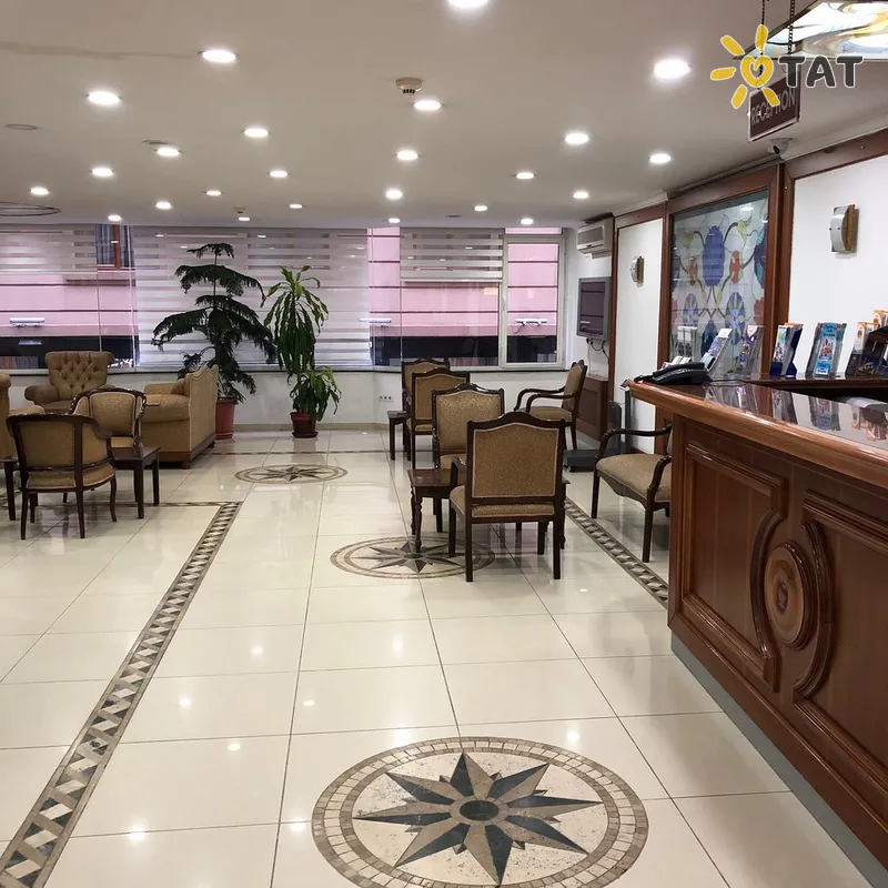 Фото отеля Emos Hotel 3* Стамбул Турция лобби и интерьер