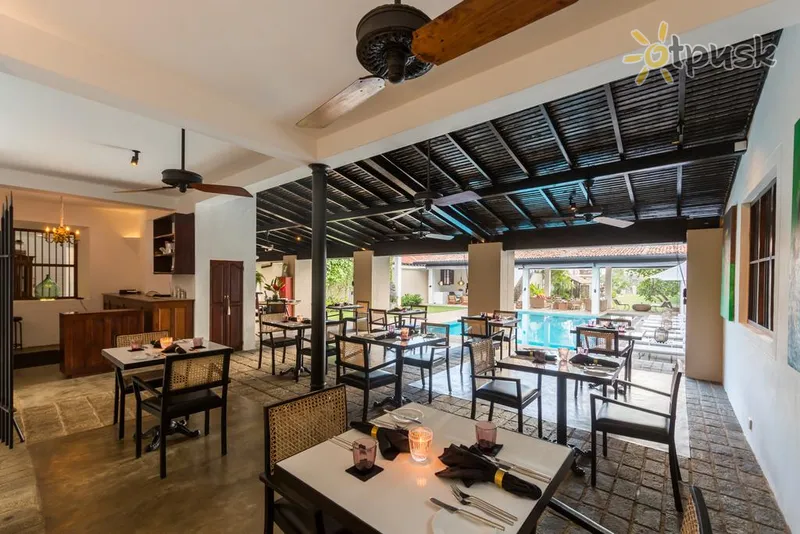 Фото отеля Taru Villas - The Muse 4* Bentota Šrilanka bāri un restorāni