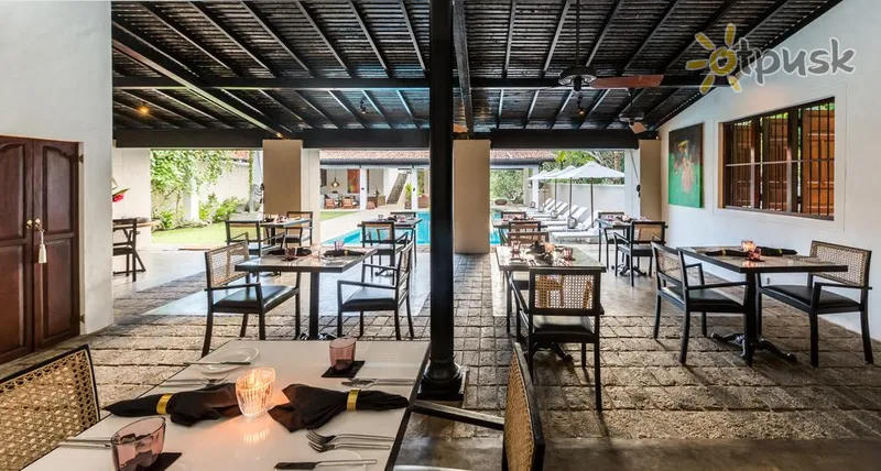 Фото отеля Taru Villas - The Muse 4* Bentota Šrilanka bāri un restorāni