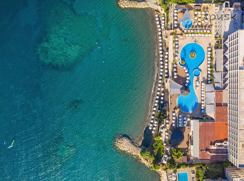 Фото отеля The Royal Apollonia Beach 5* Лимассол Кипр экстерьер и бассейны