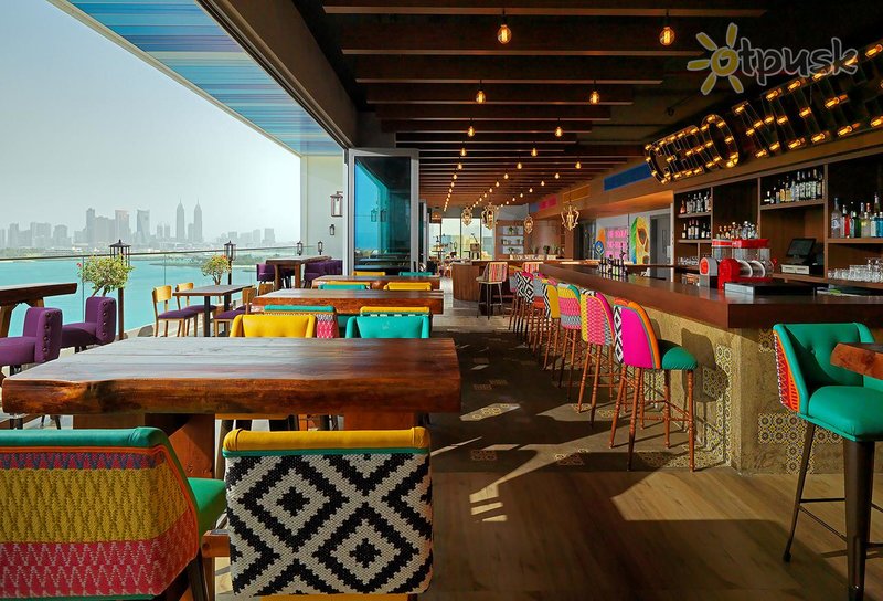 Фото отеля Aloft Palm Jumeirah 4* Дубай ОАЭ бары и рестораны