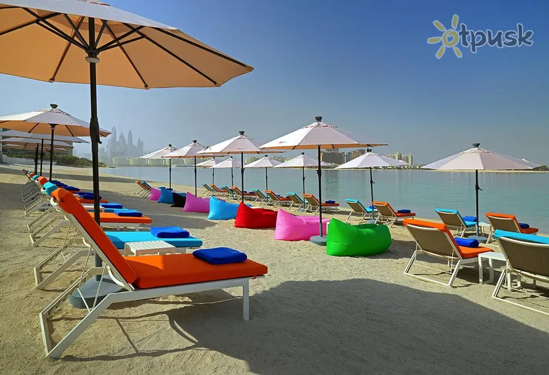 Фото отеля Aloft Palm Jumeirah 4* Дубай ОАЕ пляж