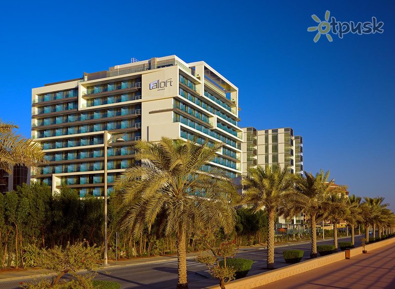 Фото отеля Aloft Palm Jumeirah 4* Дубай ОАЭ экстерьер и бассейны