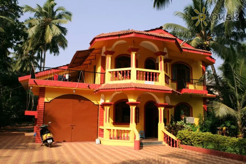 Фото отеля Jacqueline Residency 1* Šiaurės Goa Indija išorė ir baseinai