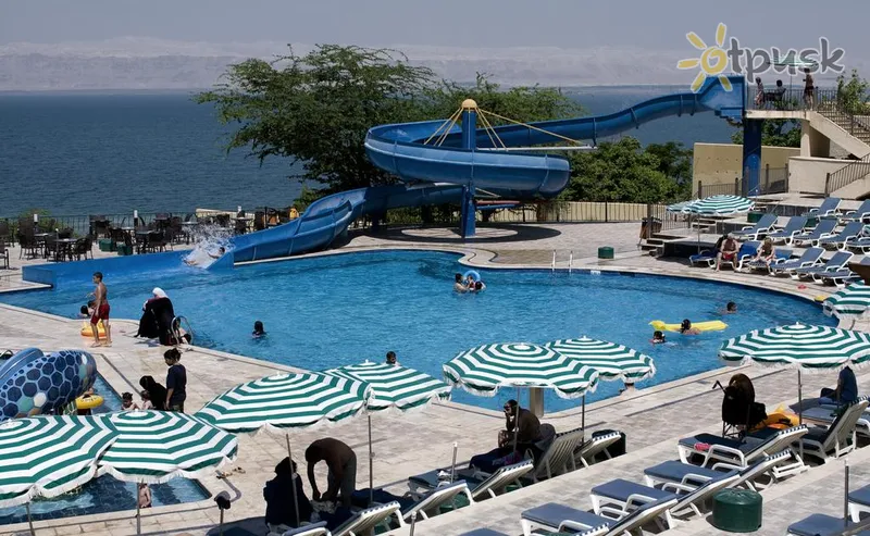 Фото отеля Dead Sea Spa Hotel 4* Negyvoji jūra Jordanas vandens parkas, kalneliai