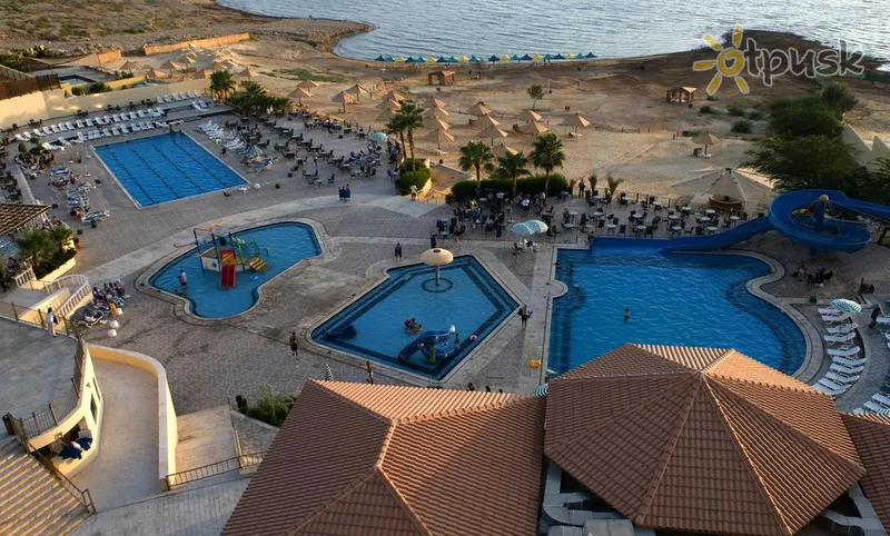 Фото отеля Dead Sea Spa Hotel 4* Negyvoji jūra Jordanas išorė ir baseinai
