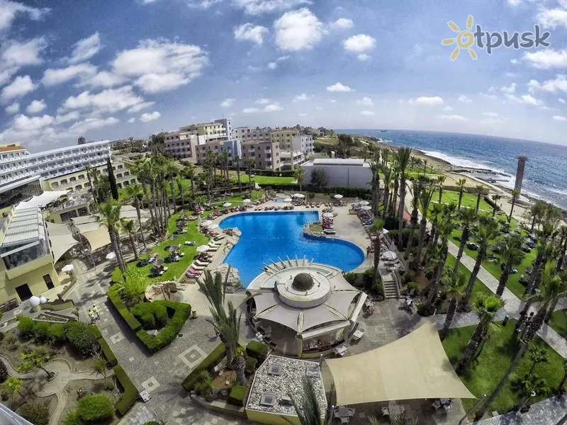 Фото отеля St. George Hotel Spa & Golf Beach Resort 4* Пафос Кіпр екстер'єр та басейни