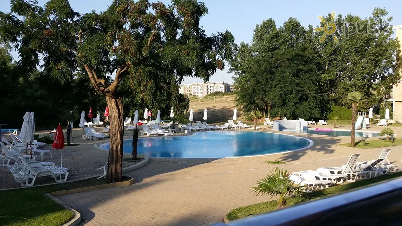 Фото отеля Kamenec Hotel Nessebar 3* Nesebaras Bulgarija išorė ir baseinai