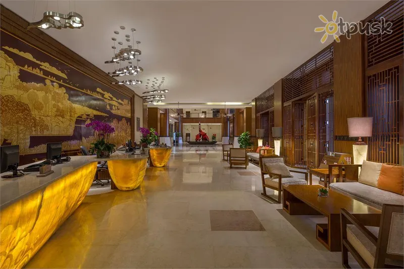 Фото отеля Jinghai Hotel & Resort 5* о. Хайнань Китай лобі та інтер'єр