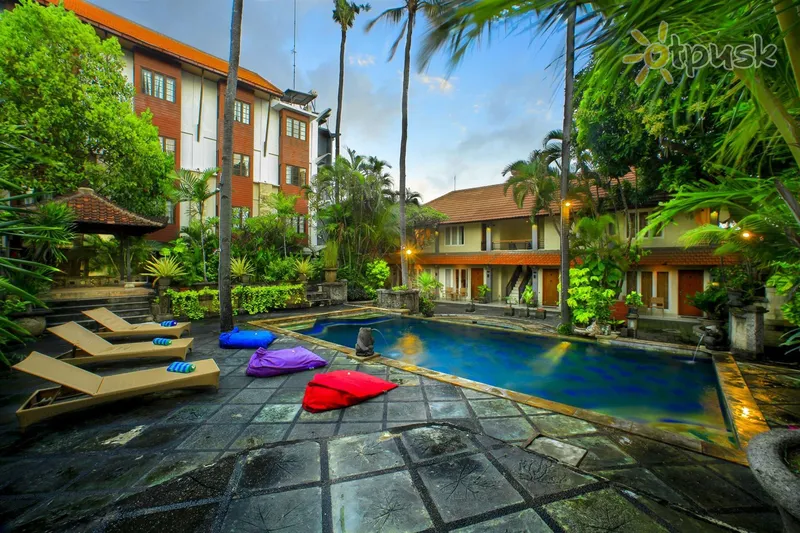 Фото отеля Restu Bali Hotel 3* Kuta (Bali) Indonēzija ārpuse un baseini