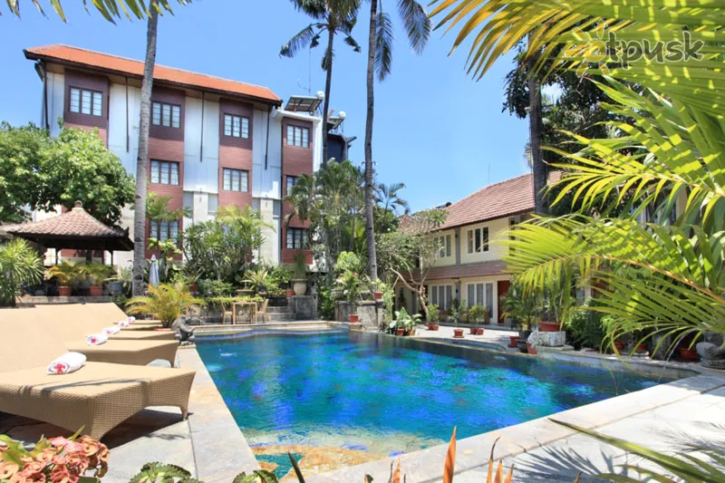 Фото отеля Restu Bali Hotel 3* Kuta (Bali) Indonēzija ārpuse un baseini