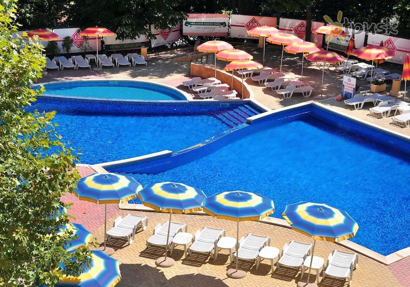 Фото отеля Paradise Green Park 3* Золотые пески Болгария экстерьер и бассейны