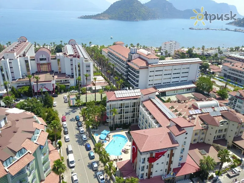 Фото отеля Club Hotel Diana 3* Marmaris Turkija išorė ir baseinai
