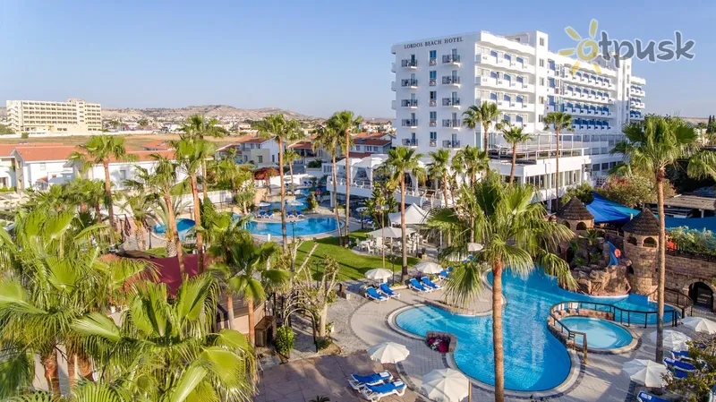 Фото отеля Lordos Beach Hotel 4* Ларнака Кипр экстерьер и бассейны