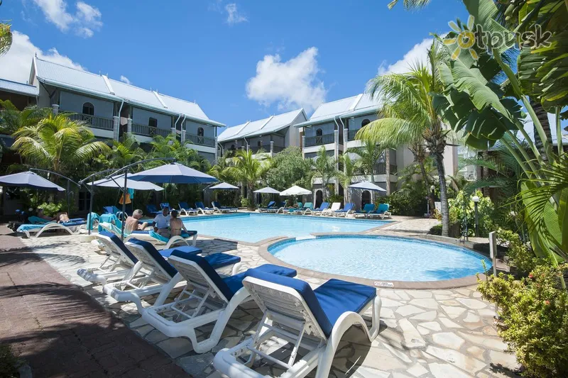 Фото отеля Le Palmiste Resort & Spa 3* apie. Mauricijus Mauricijus išorė ir baseinai