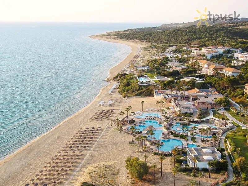 Фото отеля Grecotel Olympia Oasis Aquapark 5* Пелопоннес Греция пляж