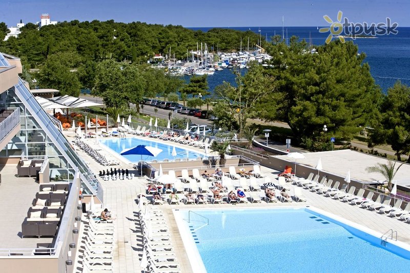 Фото отеля Laguna Molindrio Hotel 4* Пореч Хорватия экстерьер и бассейны