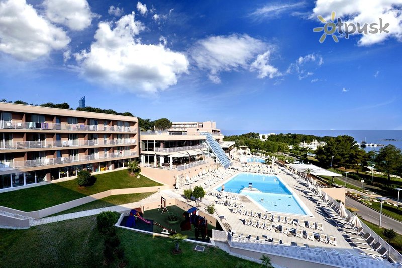 Фото отеля Laguna Molindrio Hotel 4* Пореч Хорватия экстерьер и бассейны