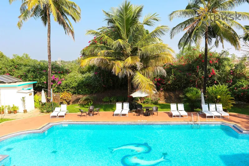 Фото отеля Longuinhos Beach Resort 3* Pietų goa Indija išorė ir baseinai