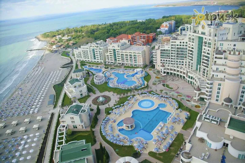 Фото отеля Sunset Resort 5* Pomorie Bulgārija ārpuse un baseini