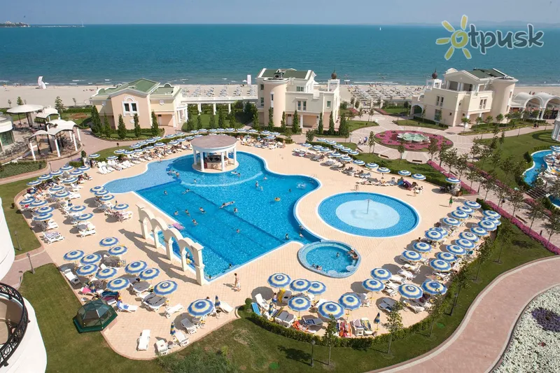 Фото отеля Sunset Resort 5* Pomorie Bulgarija išorė ir baseinai