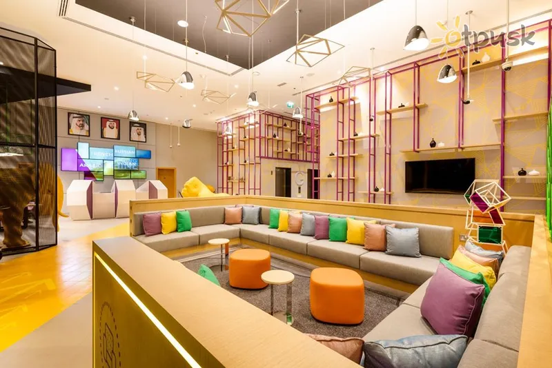 Фото отеля Studio M Arabian Plaza Hotel 3* Dubajus JAE fojė ir interjeras