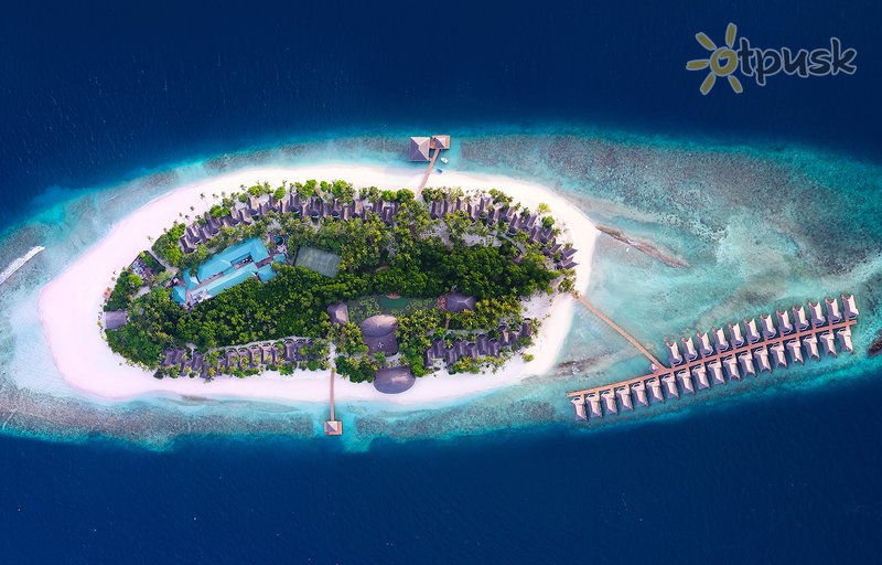 Фото отеля Dreamland Maldives Resort 4* Баа Атолл Мальдивы экстерьер и бассейны