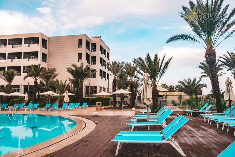 Фото отеля Vincci Rosa Beach Monastir 4* Монастир Тунис экстерьер и бассейны