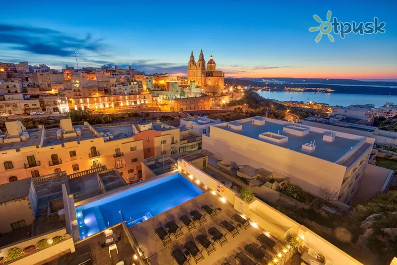 Фото отеля Pergola Hotel & Spa 4* Меллиеха Мальта экстерьер и бассейны