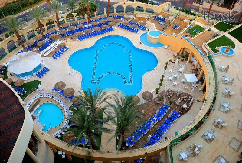 Фото отеля Daniel Dead Sea Hotel 5* Мертвое море Израиль экстерьер и бассейны
